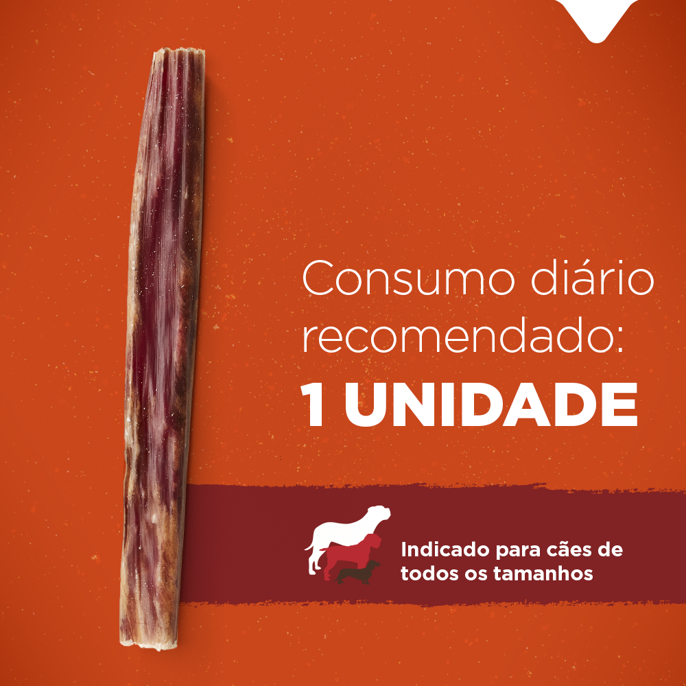 Esôfago Natural Farm para Cães Adultos 6'' - 10 Unidades