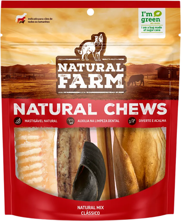 Petisco Natural Farm para Cães Mix Clássico - 139 g