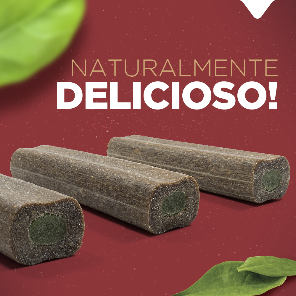 Snack Natural Farm Natbones para Cães Sabor Carne - 340 g