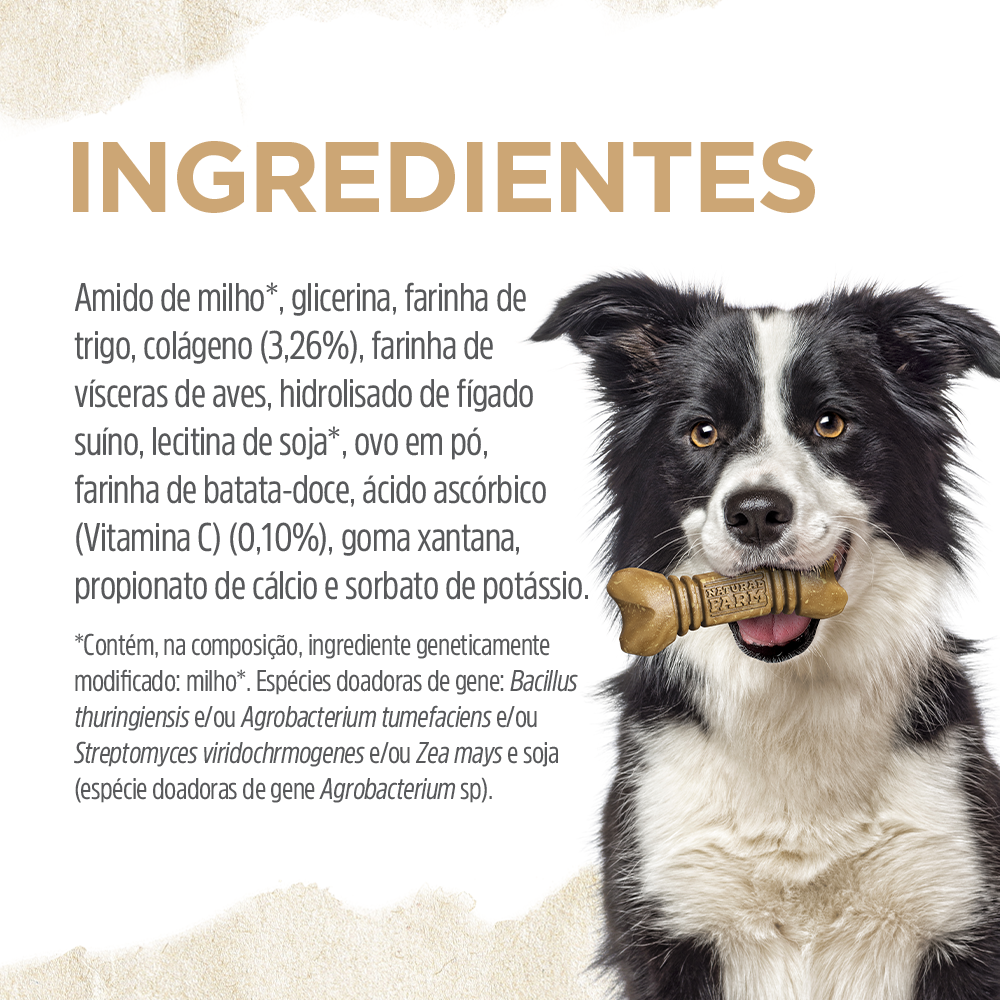 Snack Natural Farm Dental para Cães Porte Pequeno - 210 g