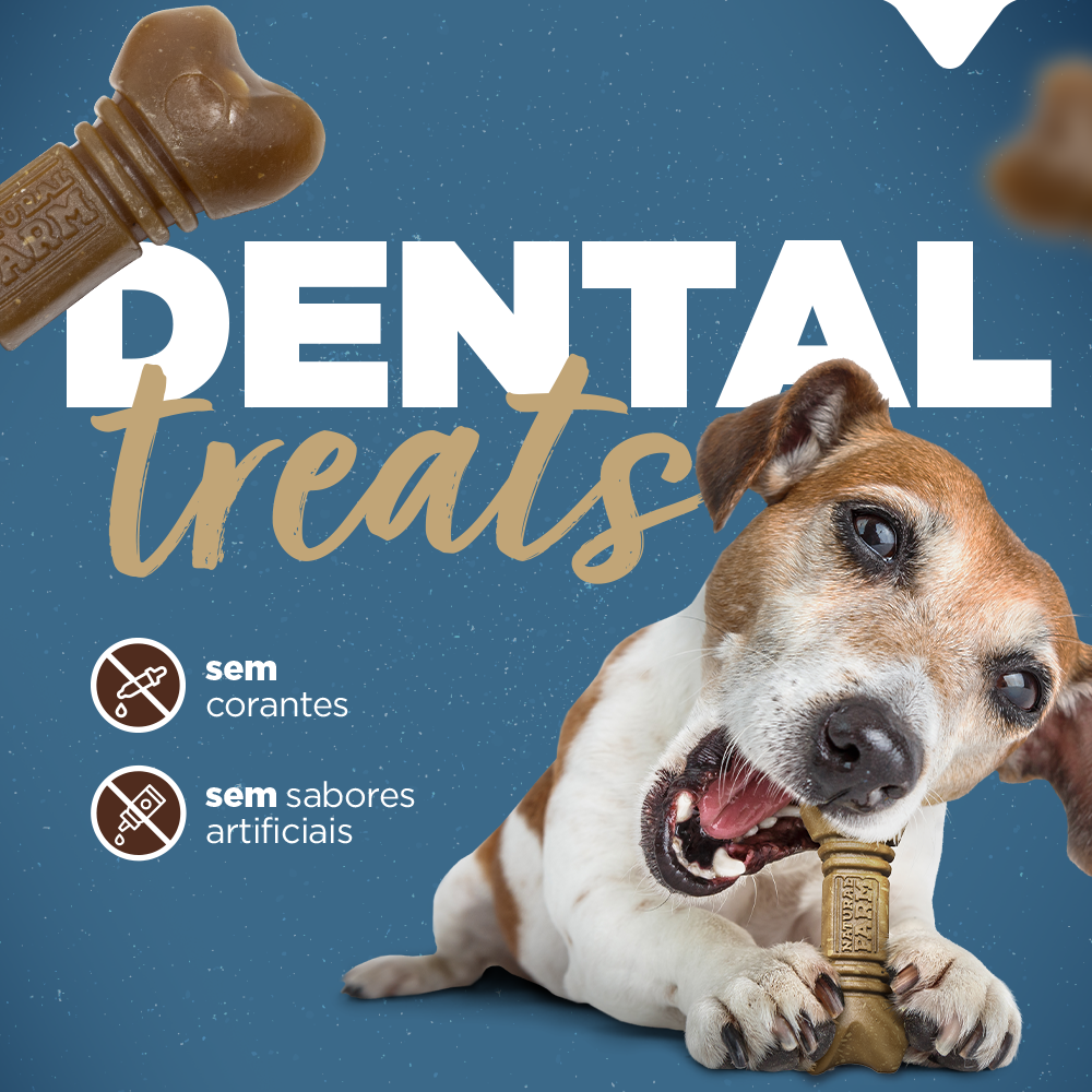 Snack Natural Farm Dental para Cães Porte Mini - 85 g