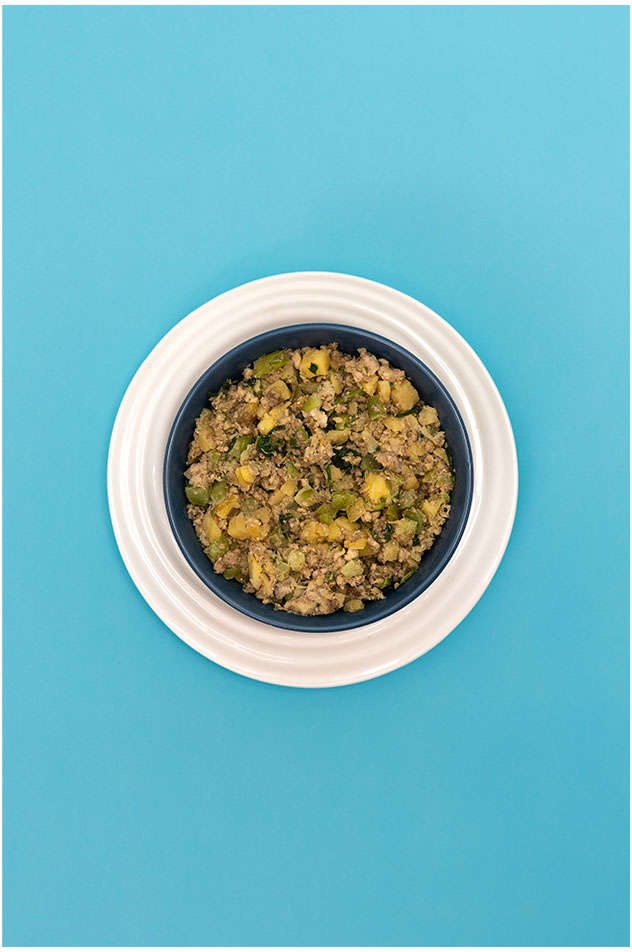 Ração Congelada Focin Alimentação Completa para Cães com Hipersensibilidade Sabor Peixe e Porco - 250 g