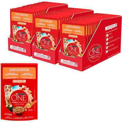 Ração Úmida Nestlé Purina One Frango para Cães Adultos e Filhotes