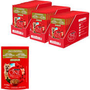 Ração Úmida Nestlé Purina One Carne, Frango e Cordeiro para Cães Adultos e Filhotes - 85 g - 45 Unidades