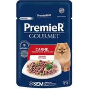 Ração Úmida Premier Gourmet Carne Batata Doce e Brócolis para Cães Porte Pequeno - 85 g