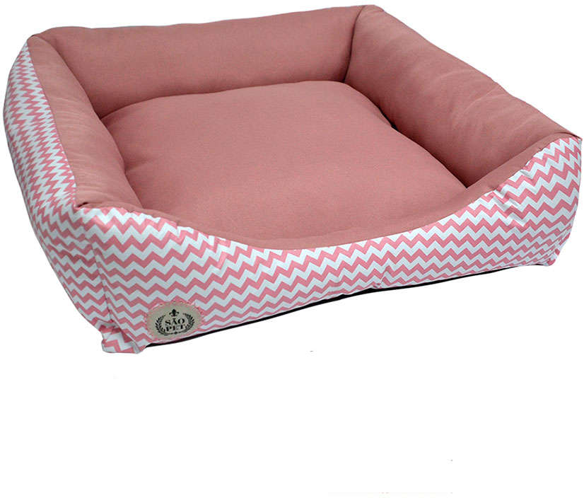 Cama São Pet Safira Rosa - Tam. M