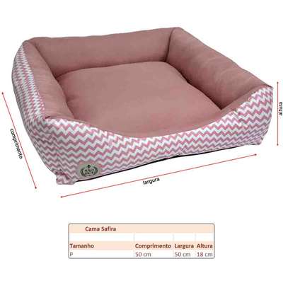 Cama São Pet Safira Rosa