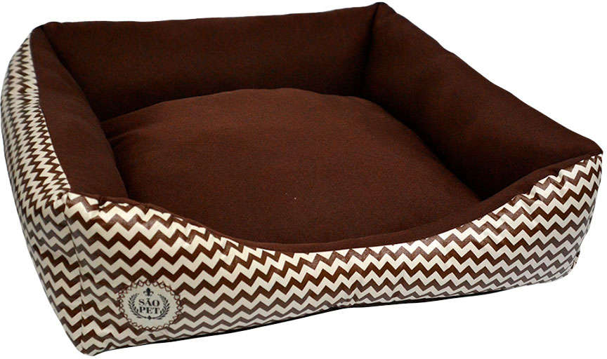 Cama São Pet Safira Marrom - Tam. G