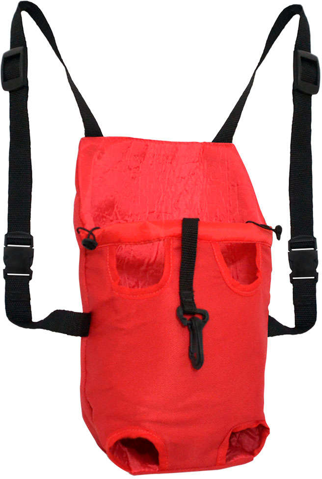 Bolsa de Transporte São Pet Frontal para Pets Vermelha - N2