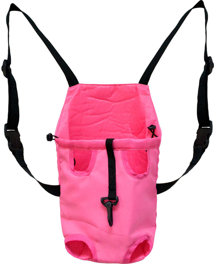Bolsa de Transporte São Pet Frontal para Pets Rosa - N1