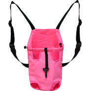 Bolsa de Transporte São Pet Frontal para Pets Rosa - N1
