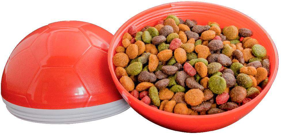 Brinquedo Amicus Crazy Ball Vermelho para Cães - Tam. Único