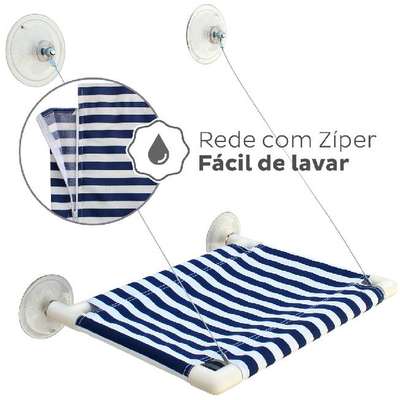 Cama de Janela Gatton Catbed Mykonos para Gatos