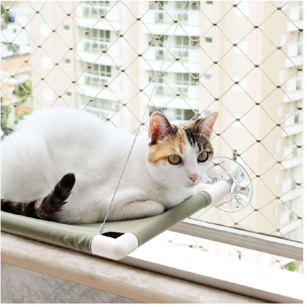 Cama de Janela Gatton Catbed Savana para Gatos - Tam. King