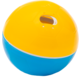 Brinquedo Amicus Crazy Ball Azul e Amarelo para Cães e Gatos”