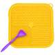 Brinquedo e Comedouro Lento Amicus Lamb Lamb Square Amarelo