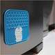 Tapete de Lamber Germanhart Silicone Quadrado Azul