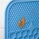 Tapete de Lamber Germanhart Silicone Quadrado Azul