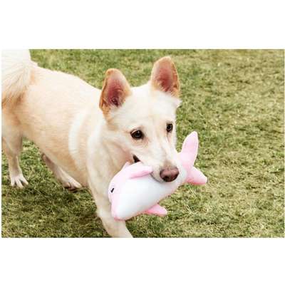 Brinquedo Pelúcia Golfinho Germanhart Gaulfinho Rosa