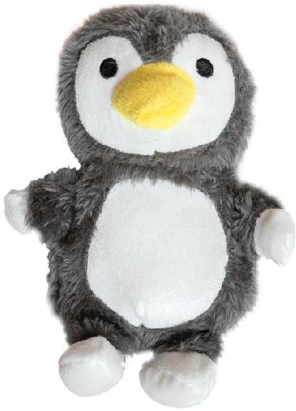 Brinquedo Pelúcia Pinguim Germanhart Pingau Cinza - Tam. Único