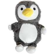 Brinquedo Pelúcia Pinguim Germanhart Pingau Cinza - Tam. Único