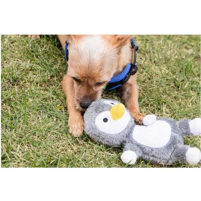 Brinquedo Pelúcia Pinguim Germanhart Pingau Cinza