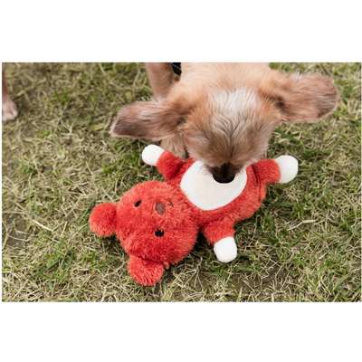 Brinquedo Pelúcia Ursinho Germanhart Aursinho Vermelho