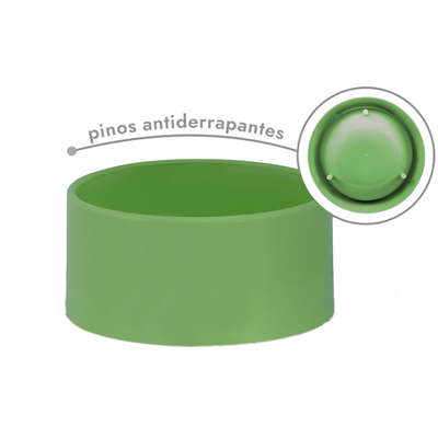 Comedouro Slim Família de Estimação Verde Cítrico