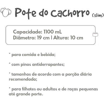 Comedouro Slim Família de Estimação Verde Cítrico