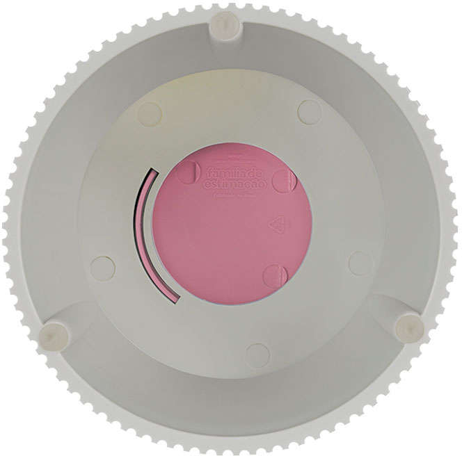 Comedouro e Bebedouro Família de Estimação Ergonômico Rosa para Cães - Tam. P
