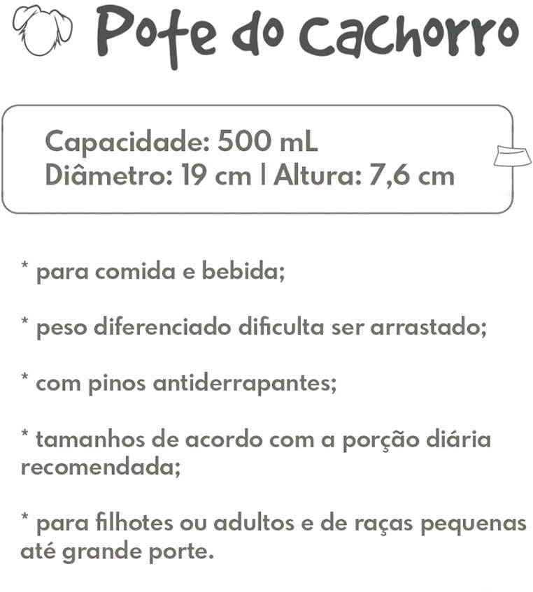 Bebedouro e Comedouro Família de Estimação Verde Cítrico - Tam. M