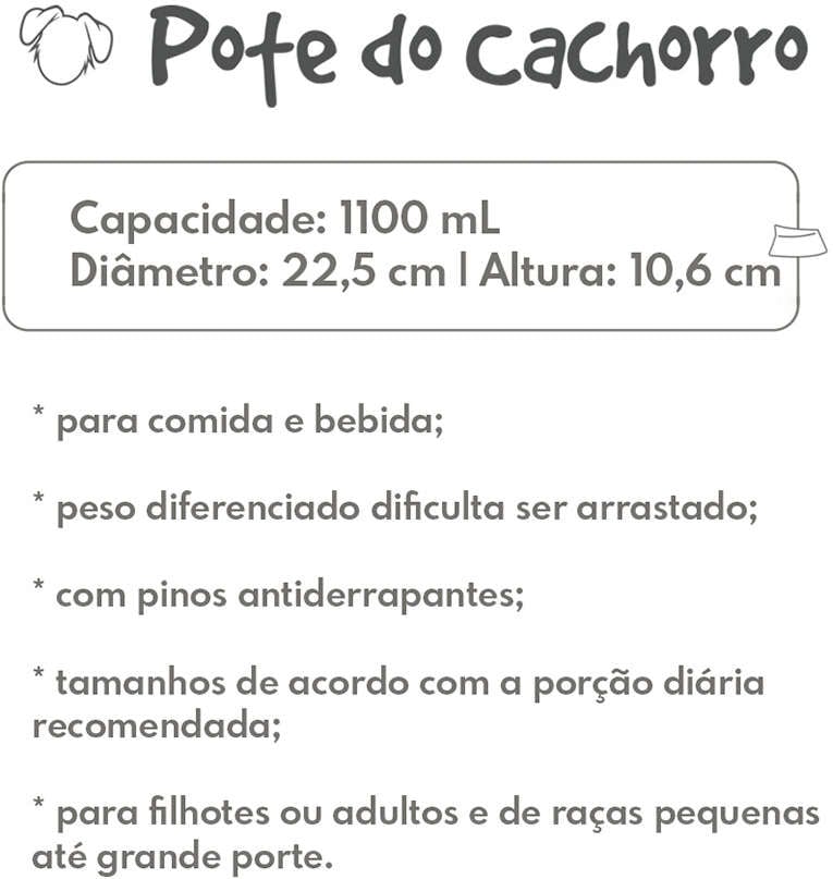 Bebedouro e Comedouro Família de Estimação Verde Cítrico - Tam. G