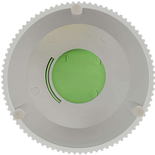 Bebedouro e Comedouro Família de Estimação Ergonômico Verde Cítrico para Cães - Tam. M