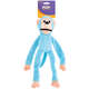 Brinquedo Mordedor Jambo Pet Pelúcia Macaco New Pop Azul