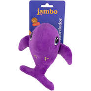 Brinquedo Mordedor Jambo Pet Pelúcia Pop Aqua Baleia - Tam. Único