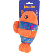 Brinquedo Mordedor Jambo Pet Pelúcia Pop Aqua Peixe - Tam. Único