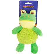 Brinquedo Mordedor Jambo Pet Pelúcia Pop Fofa Sapo - Tam. Único