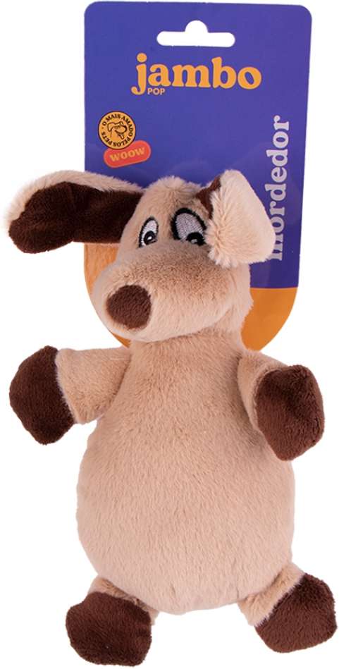 Brinquedo Mordedor Jambo Pet Pelúcia Pop Cachorro - Tam. Único