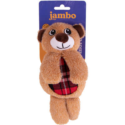 Brinquedo Mordedor Jambo Pet Pelúcia Pop Urso