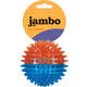 Brinquedo Jambo Pet Bola TPR Média Espinho Dual Azul e Laranja