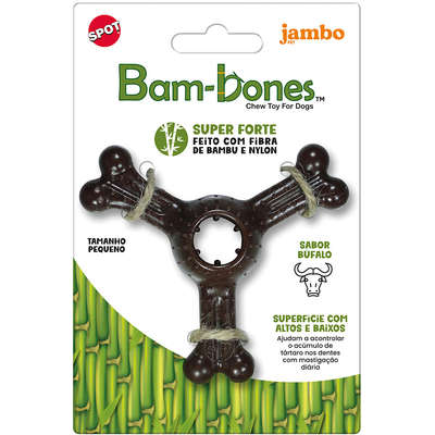 Brinquedo Mordedor Jambo Pet Bufalo Triplo