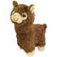 Brinquedo Jambo Pet Pelúcia Lhama Marrom