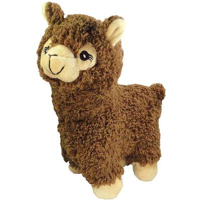 Brinquedo Jambo Pet Pelúcia Lhama Marrom