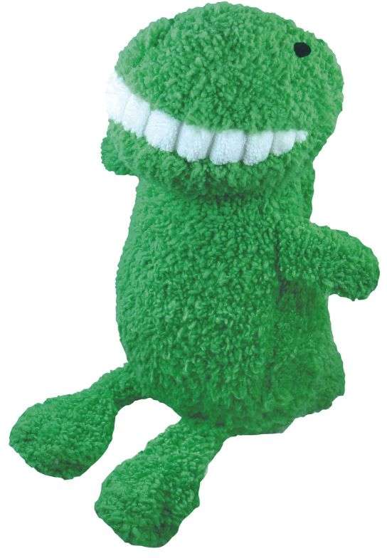 Brinquedo Mordedor Jambo Pet Pelúcia Dentinho Dinossauro - Tam. Único