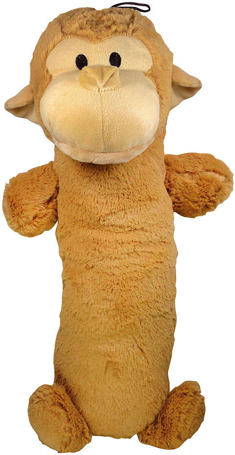 Brinquedo Mordedor Jambo Pet Pelúcia Monkey Fleece Bege Grande - Tam. Único