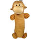 Brinquedo Mordedor Jambo Pet Pelúcia Monkey Fleece Bege Grande