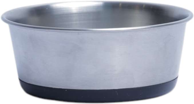 Comedouro Meau Inox Antiderrapante Preto - 1750 mL