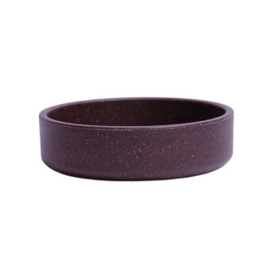 Comedouro Meau de Bambu Bordô para Cães