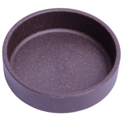 Comedouro Meau de Bambu Bordô para Cães