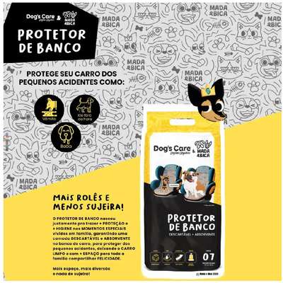 Protetor de Banco Dog's Care Mada & Bica Descartável